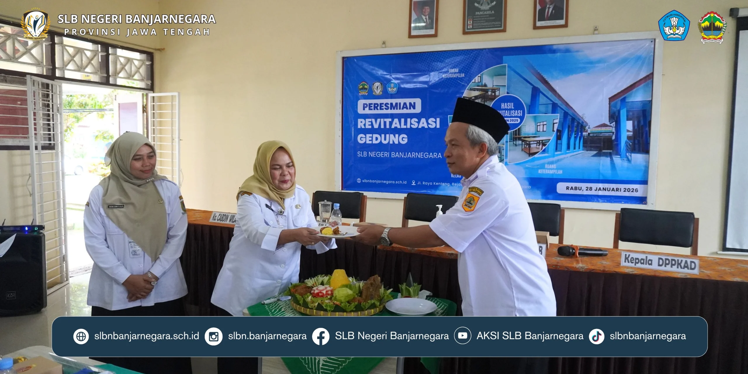 Peresmian Revitalisasi Gedung SLB Negeri Banjarnegara