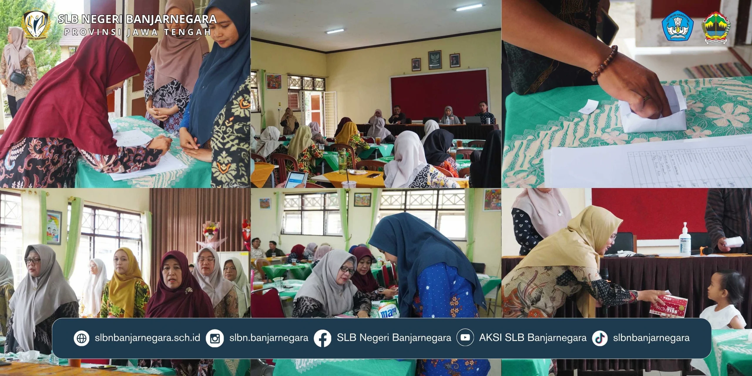 Rapat Akhir Tahun Paguyuban Simpin Istiqomah SLB Negeri Banjarnegara