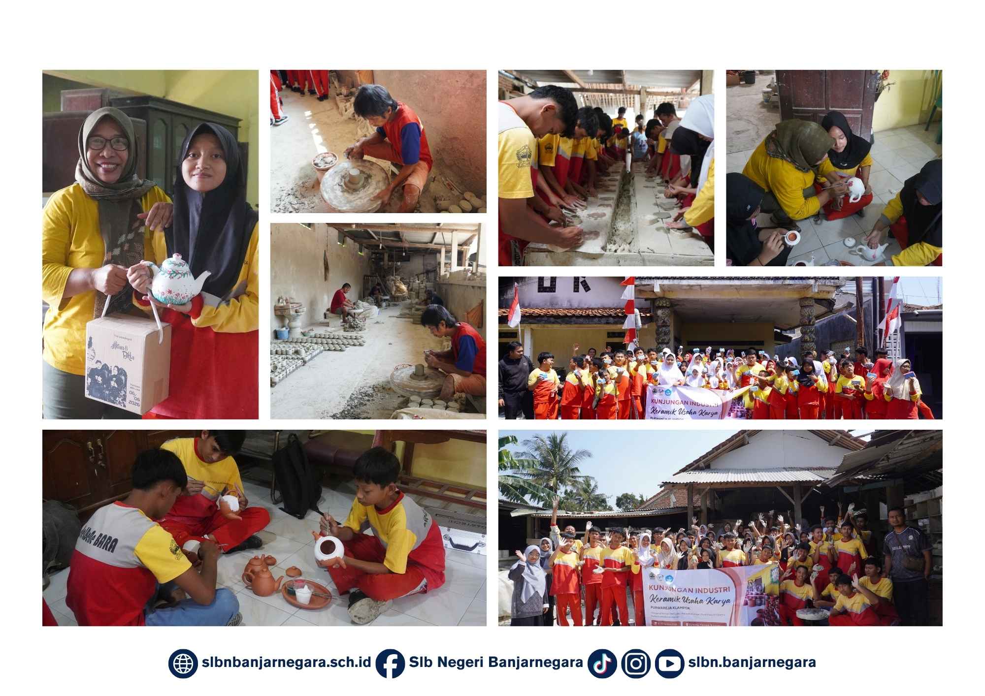 Kunjungan Industri Keramik